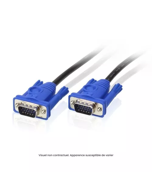 Câble VGA 0,5m (pour moniteur)